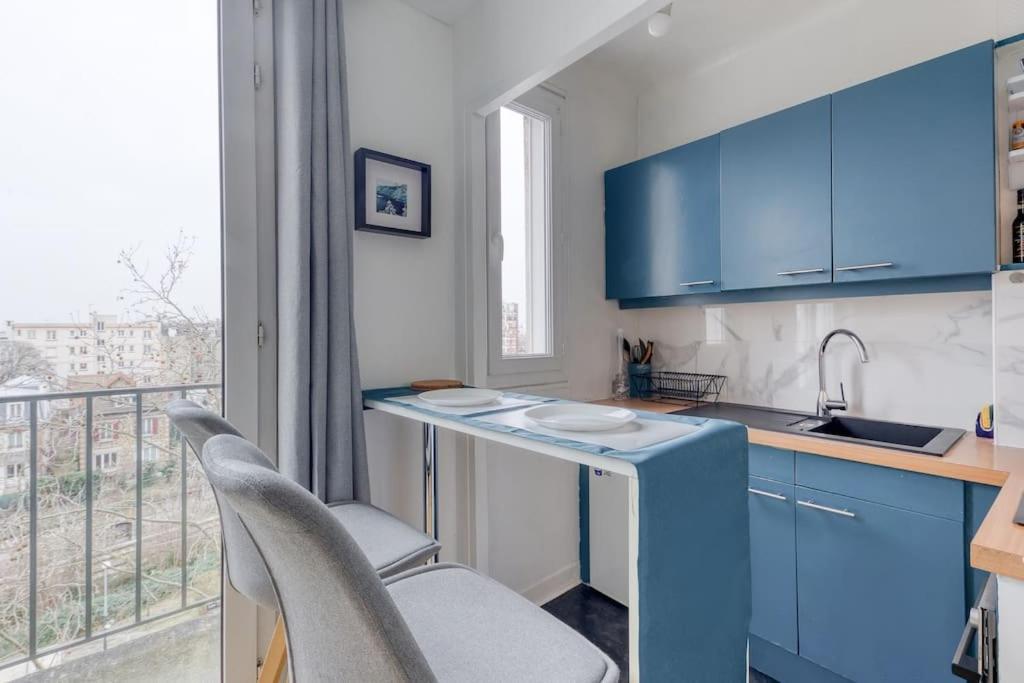 Studio Lumineux -15 Min De Paris La Garenne-Colombes Ngoại thất bức ảnh